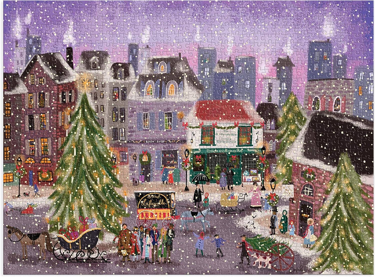 Christmas Square 1000 Piece Puzzle