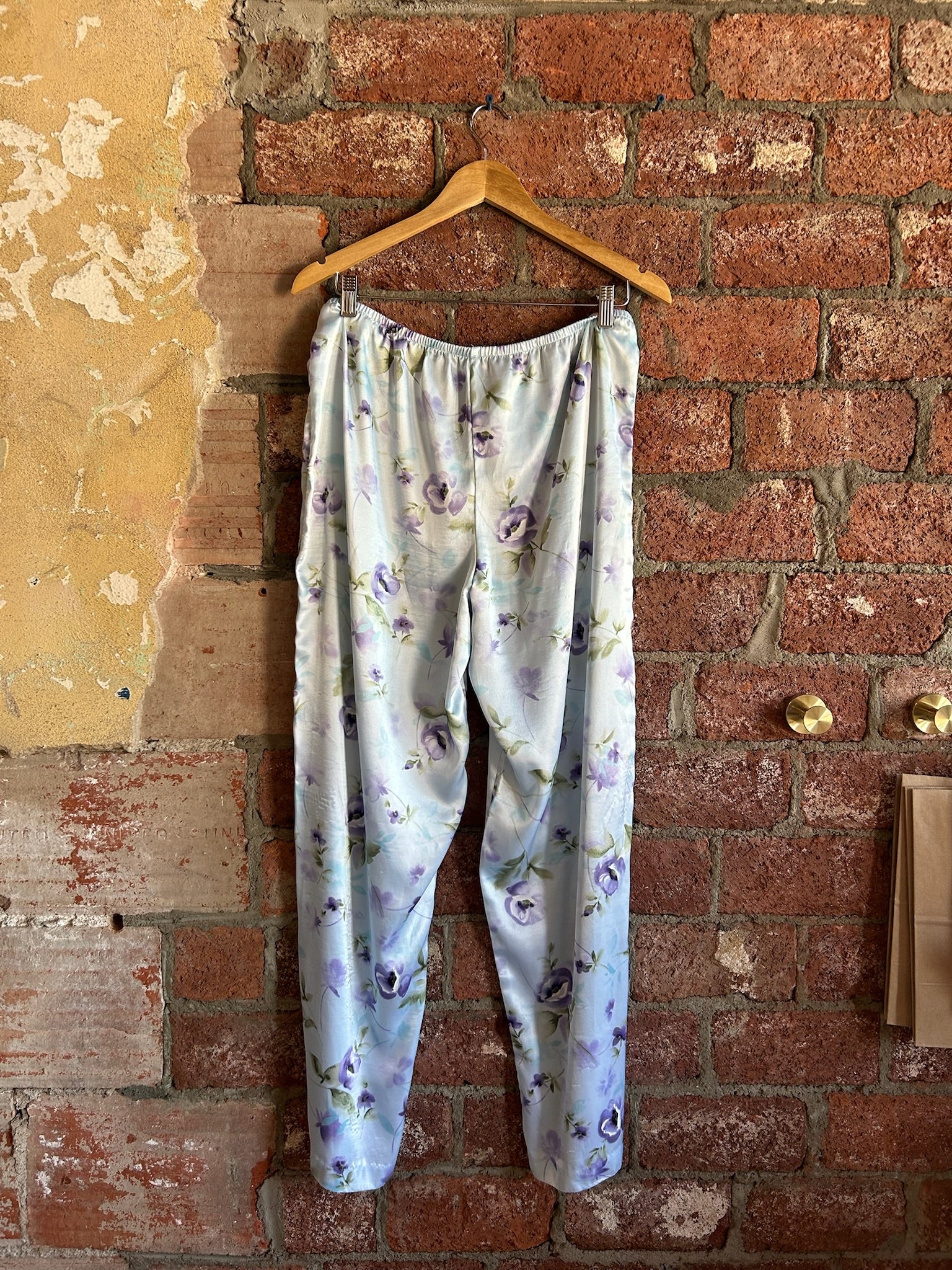 Vintage Blue Floral PJ Set