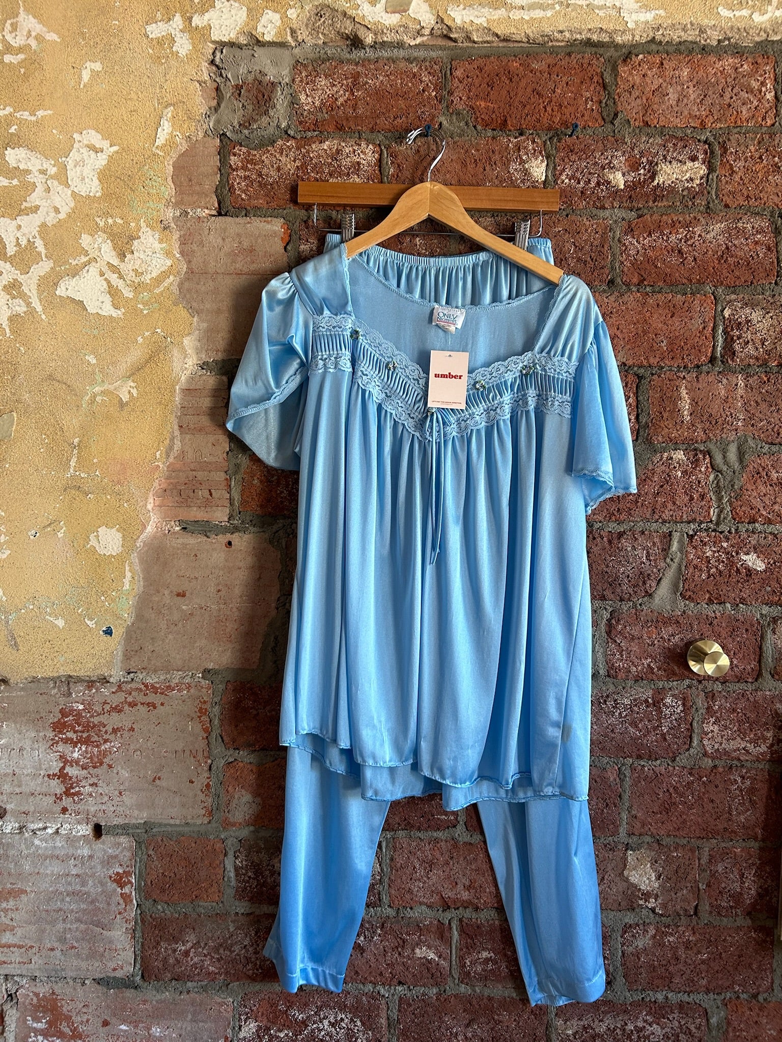 Vintage Blue PJ Set