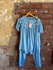 Vintage Blue PJ Set