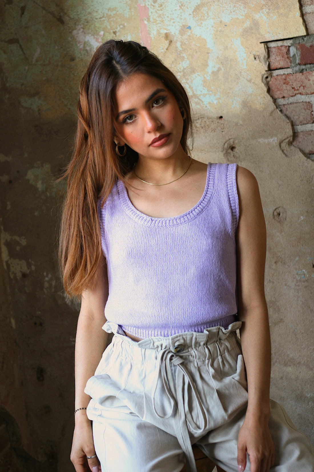 Kacey Top in Lilac