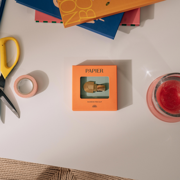 Papier Brass Pen Clip