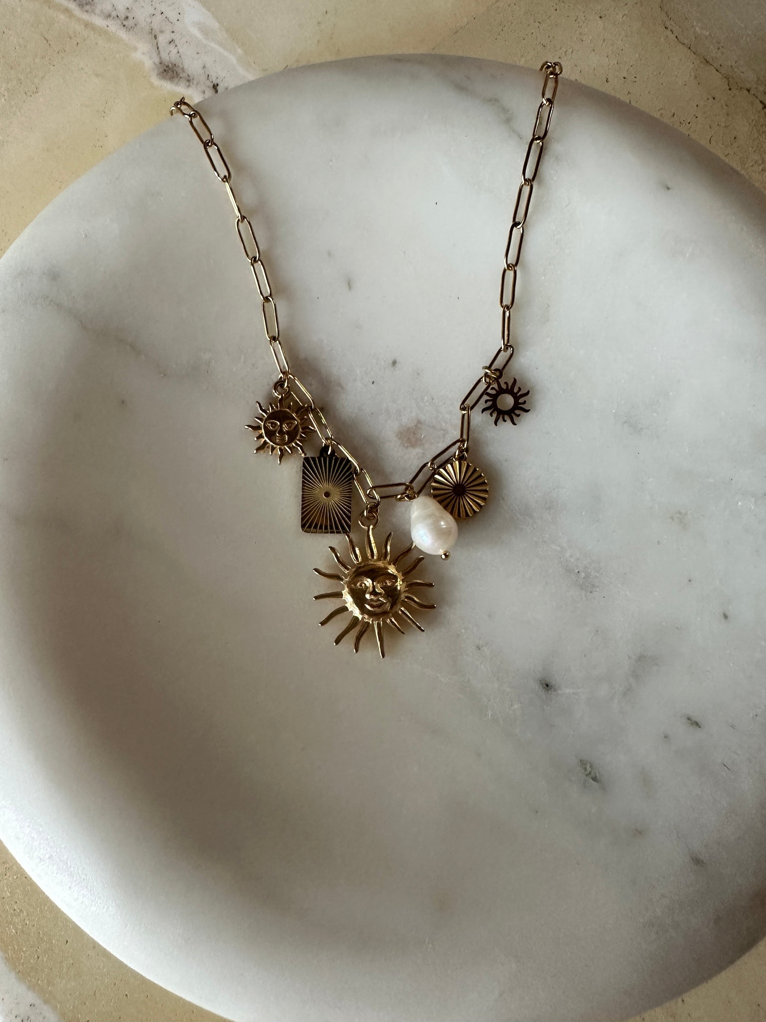 Sol Charm Necklace