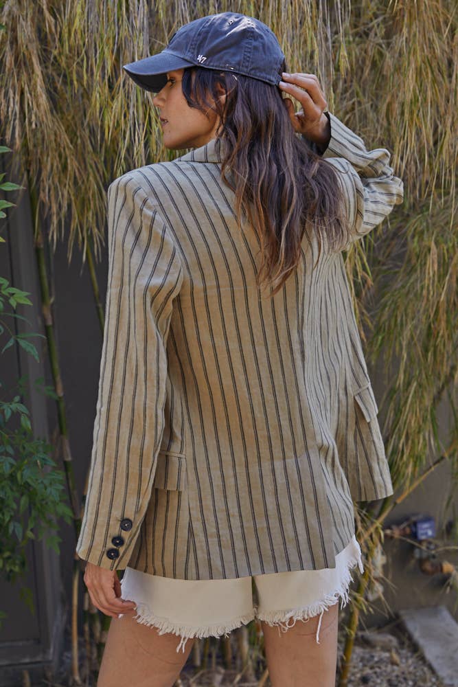 Aspen Striped Blazer