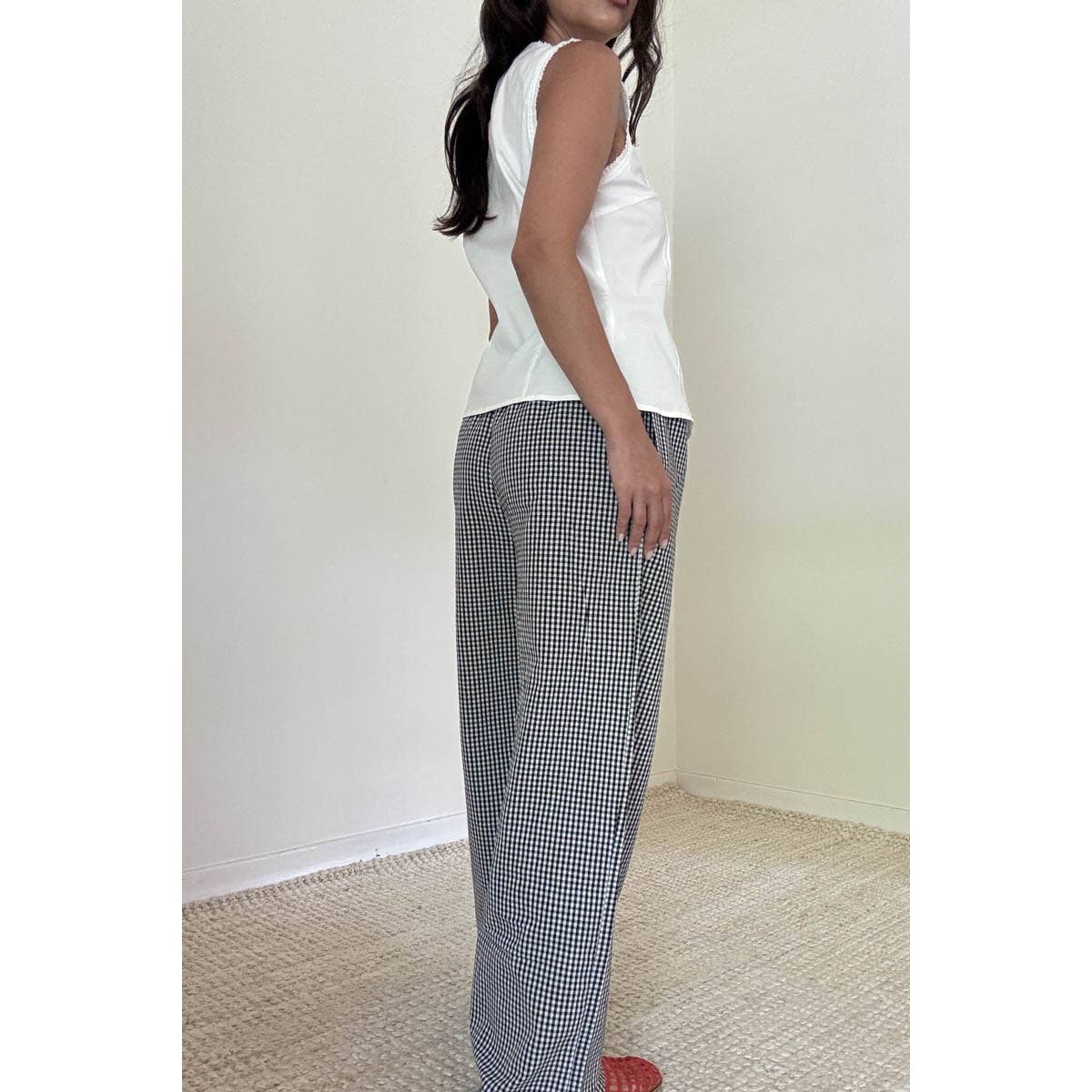 Nadia Gingham Pant