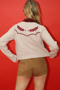 Feather Cardigan