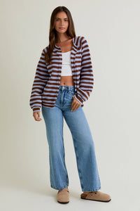 Estes Striped Cardigan