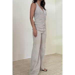 Solange Linen Vest