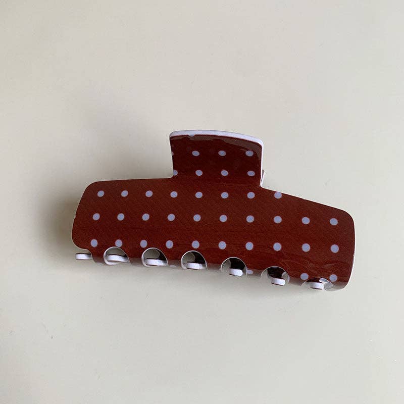 Polka Dot Hair Clip