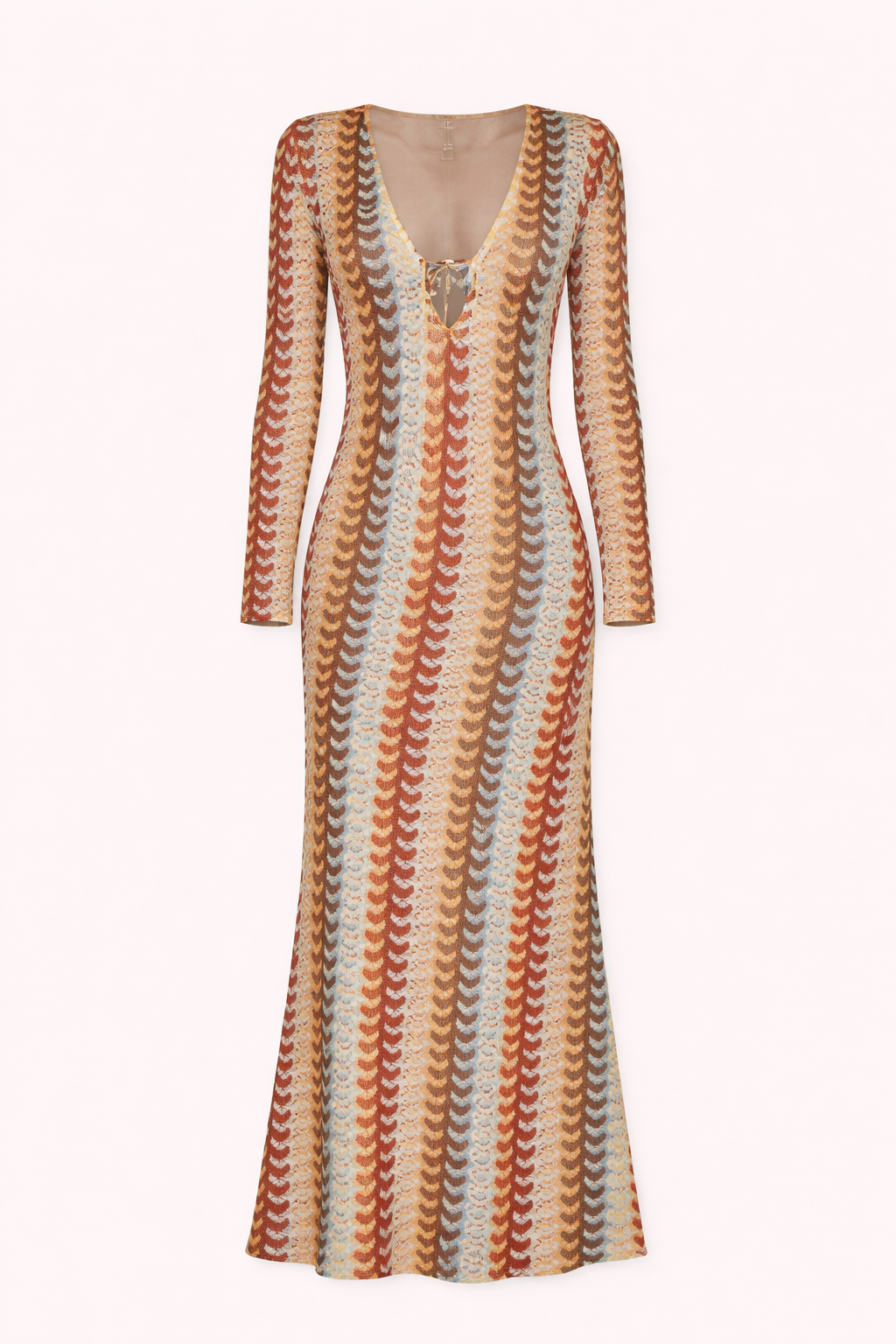 Iris Crochet Maxi Dress | Umber
