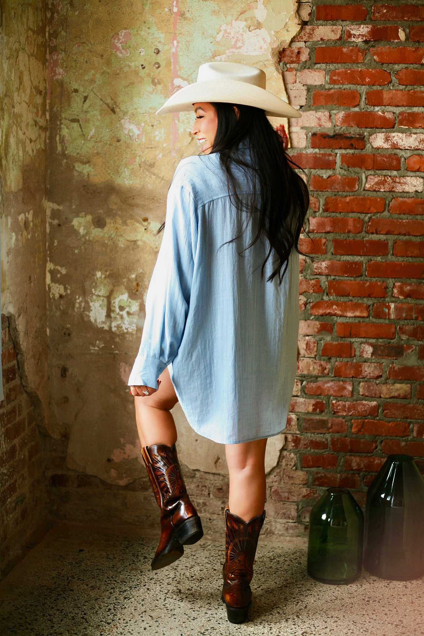 Ellie Blouse in Blue