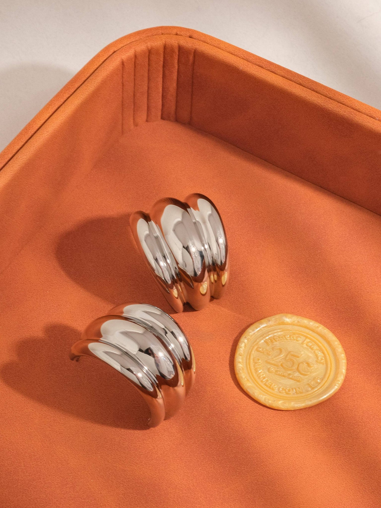 Quinn Spiral Earring