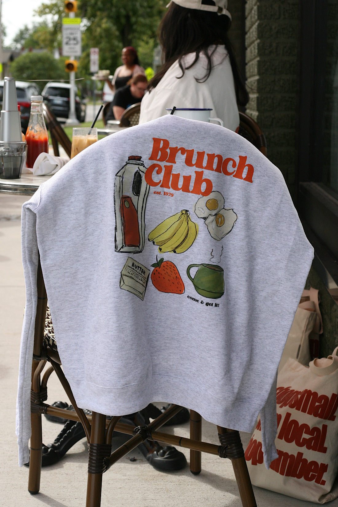 Brunch Club Crewneck - Umber the Label