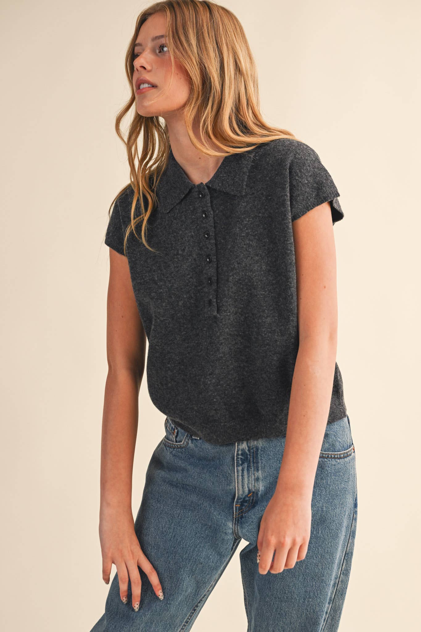 Suri Cap Sleeve Vest
