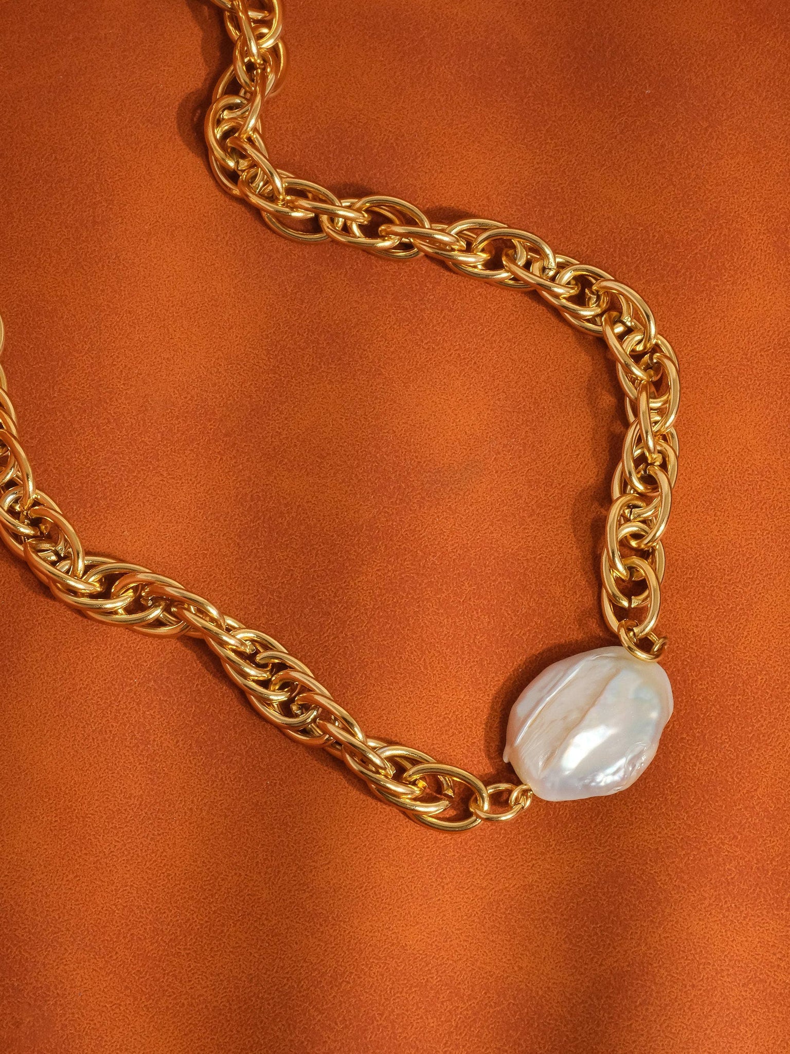 Lala Pearl Chain Necklace