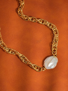 Lala Pearl Chain Necklace