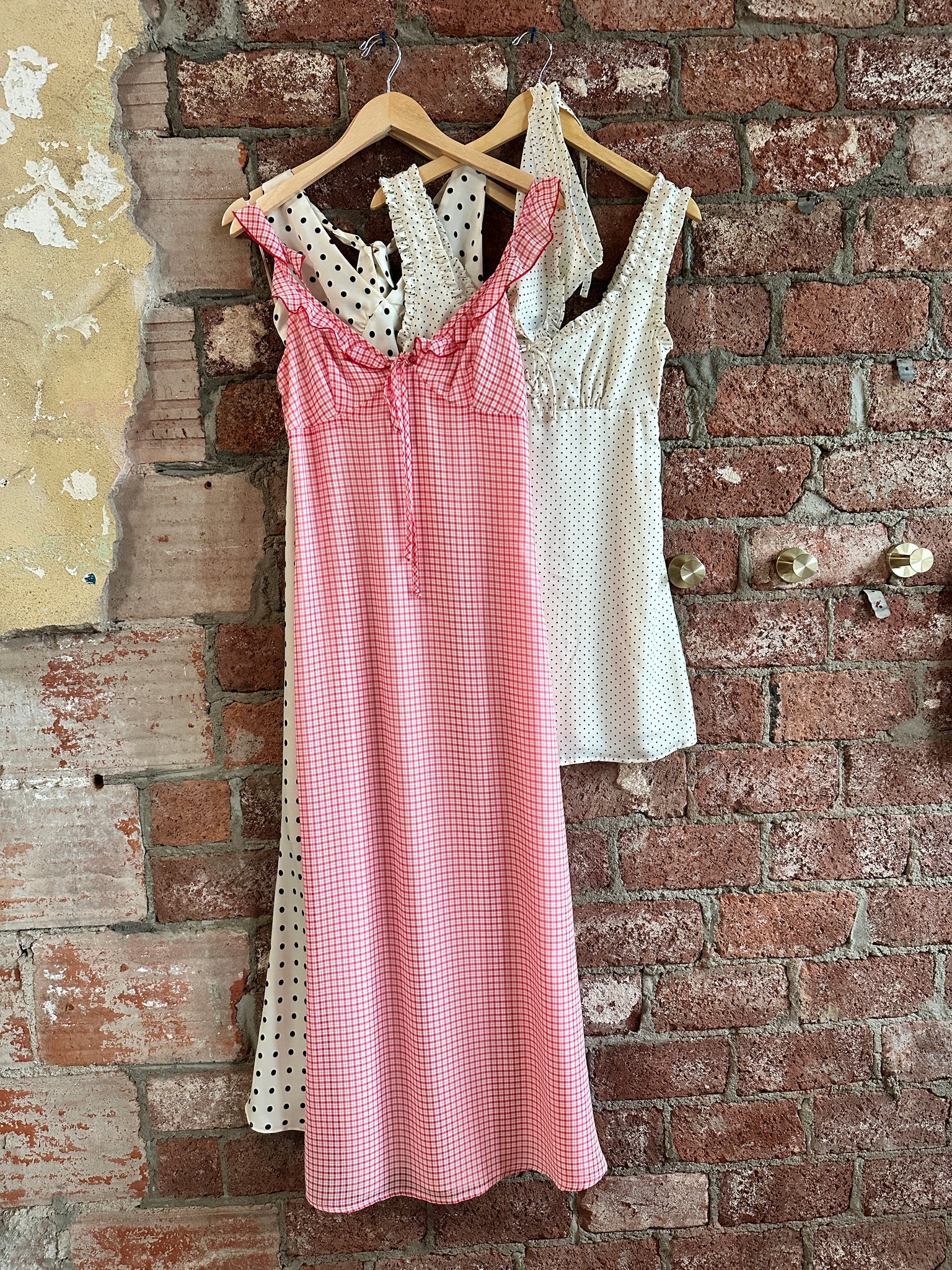 Gingham Maxi Dress