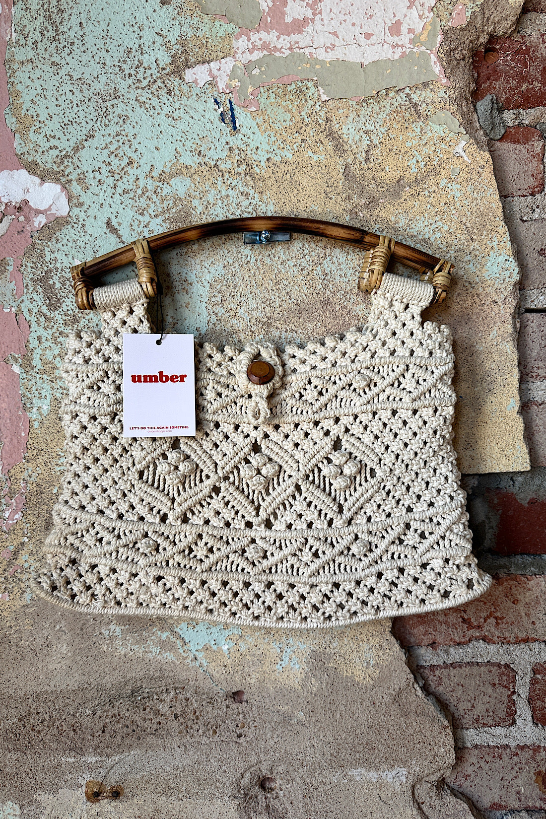 Vintage Crochet Bag