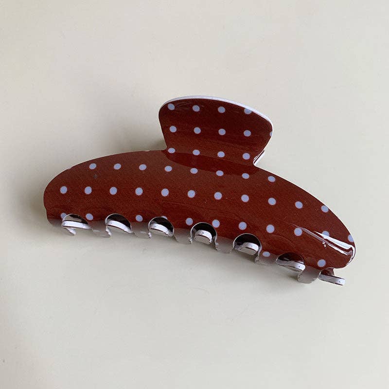 Polka Dot Hair Clip