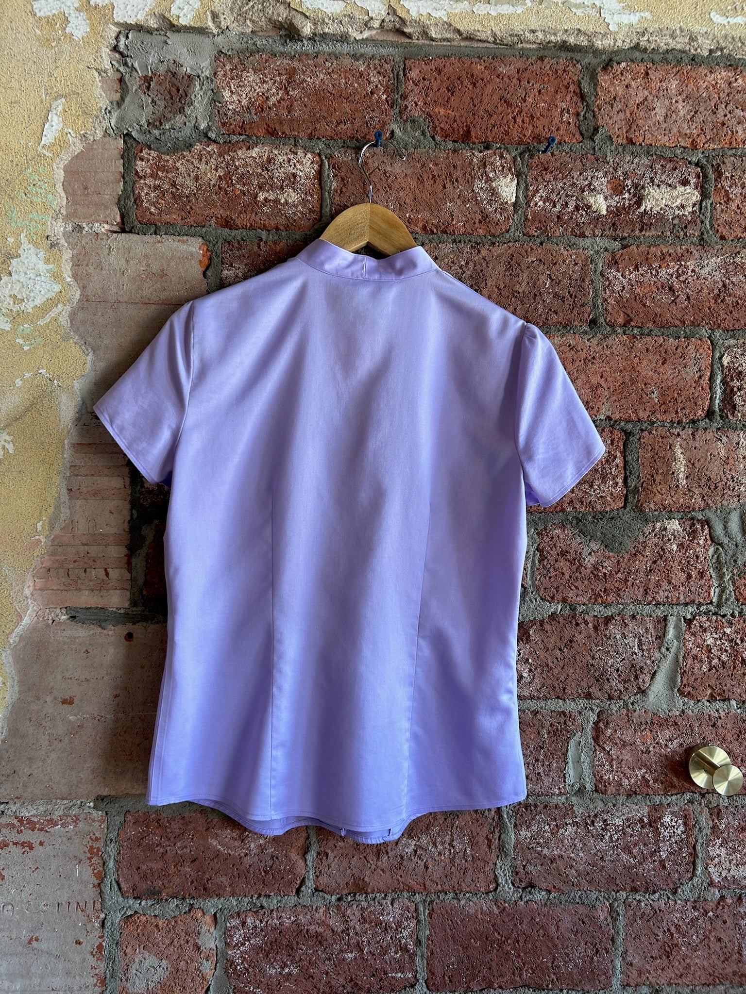 Vintage Lavender Button-Up