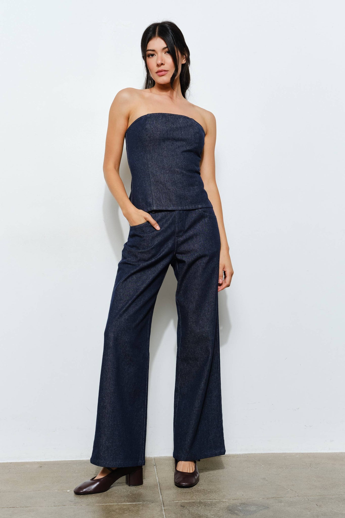 Alexa Denim Pant