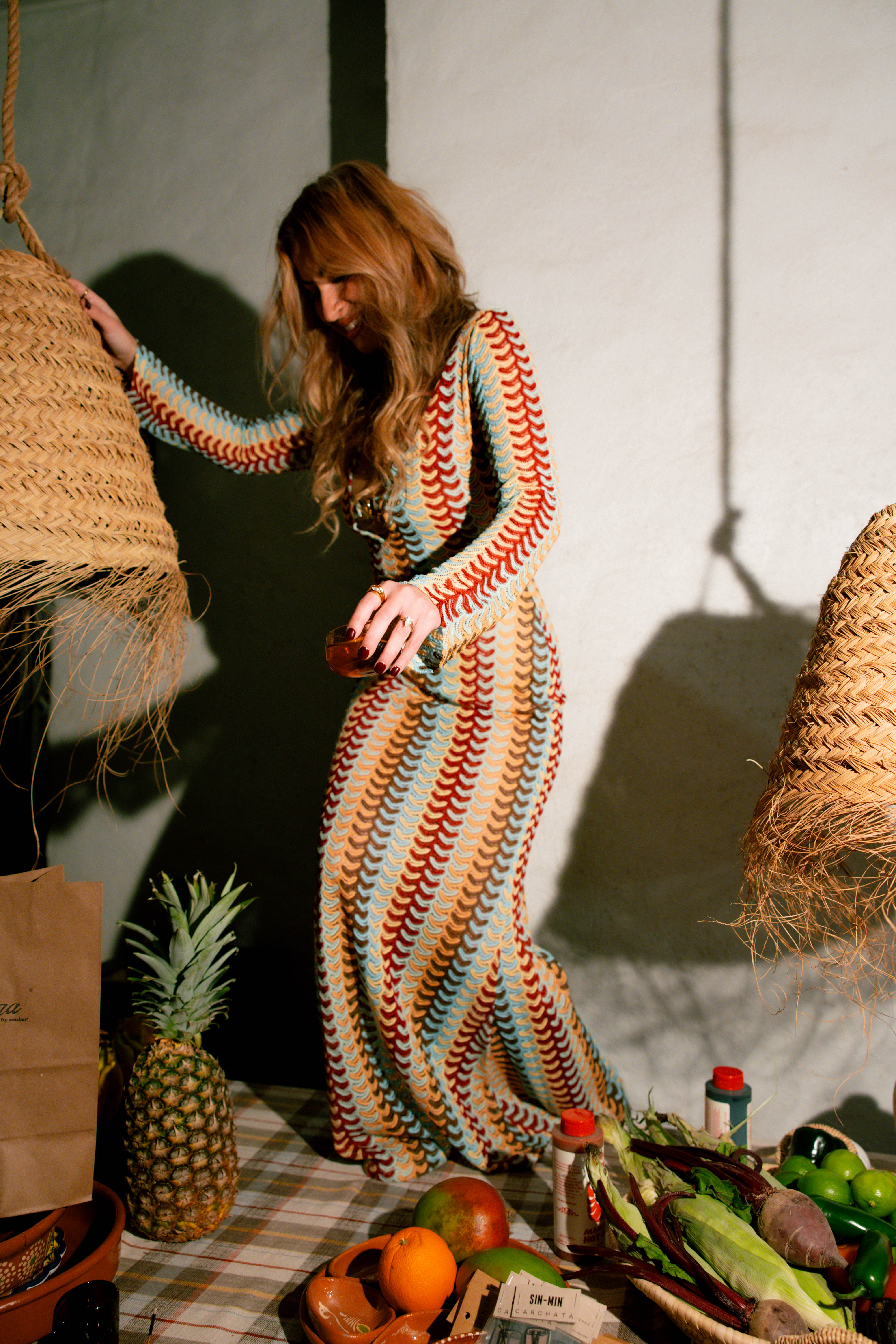 Iris Crochet Maxi Dress – umber
