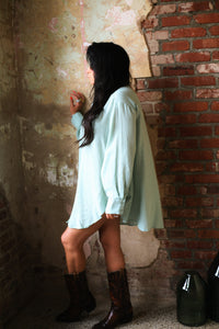 Ellie Blouse in Sea Green