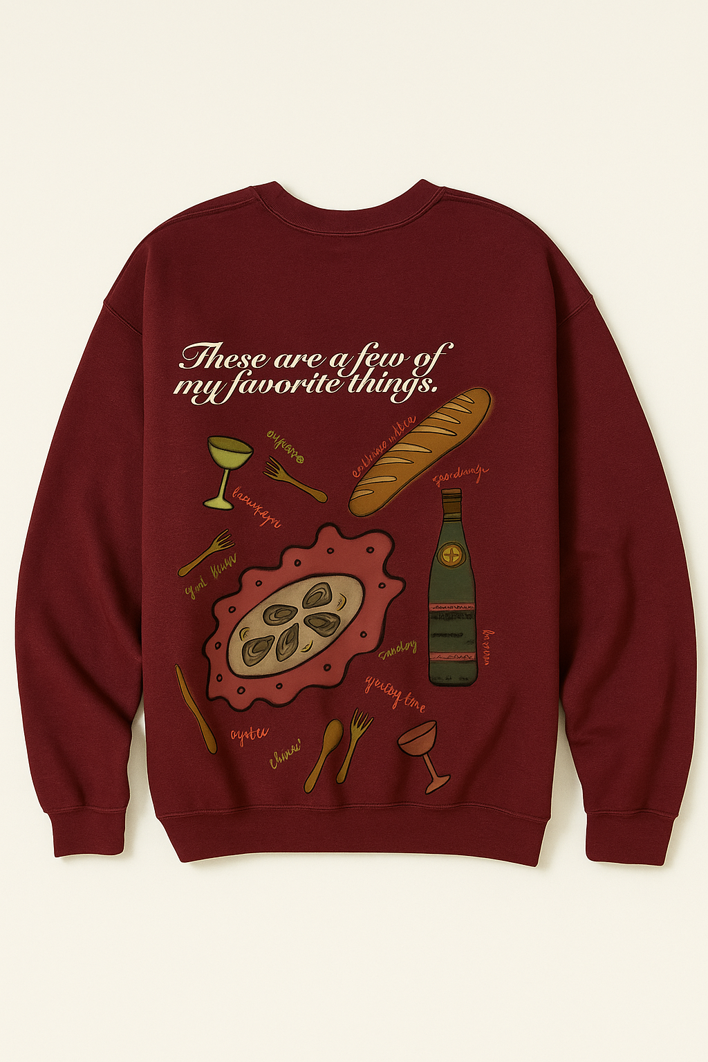 Favorite Things Crewneck - Umber the Label – umber