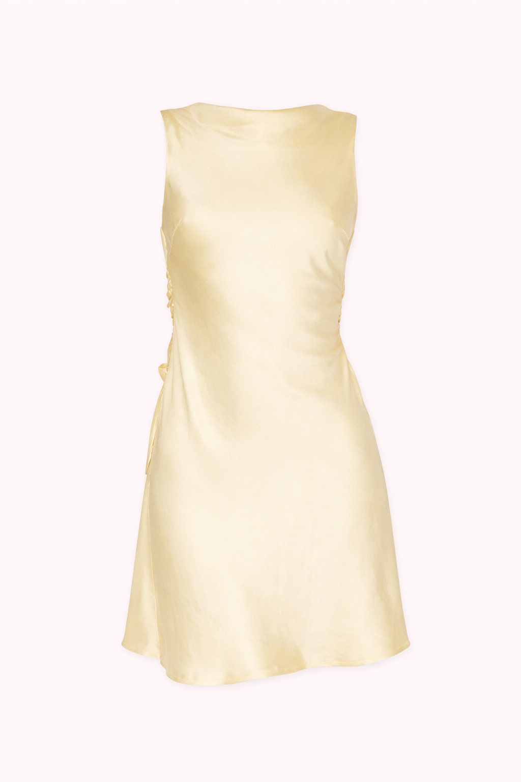 sinclair mini dress Lulus Sinclair Flutter Sleeve Satin Jacquard Mini Dress, Womens, Juniors, L, White