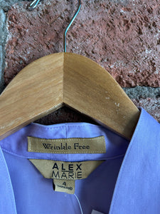 Vintage Lavender Button-Up
