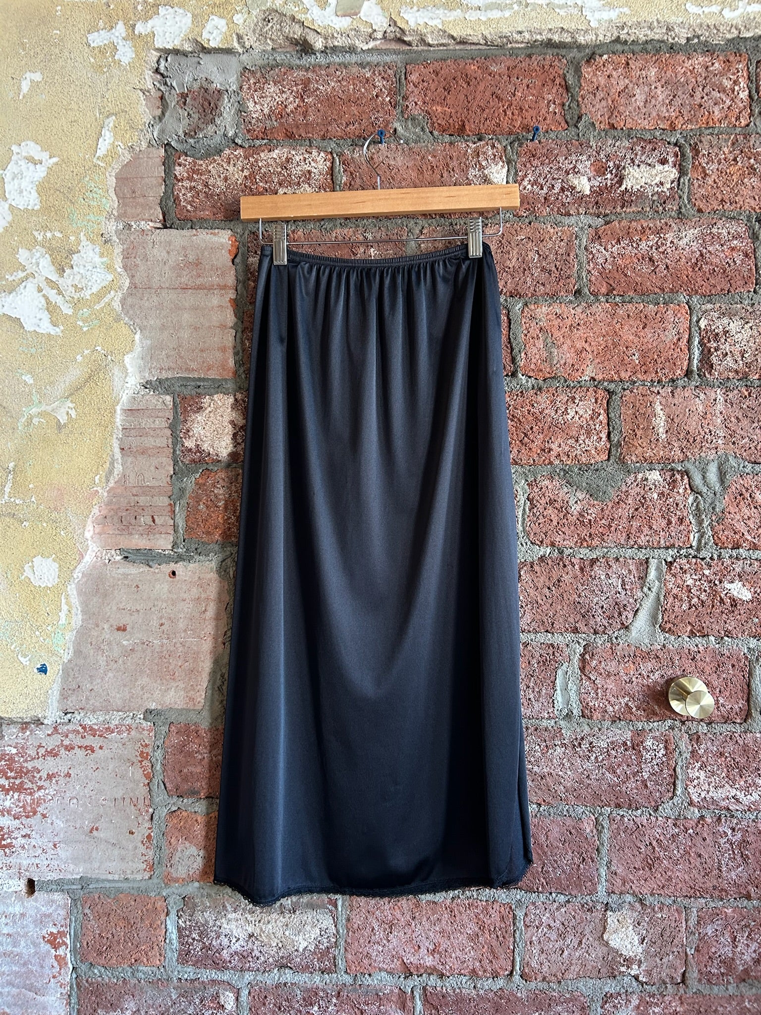 Vintage Midi Slip Skirt