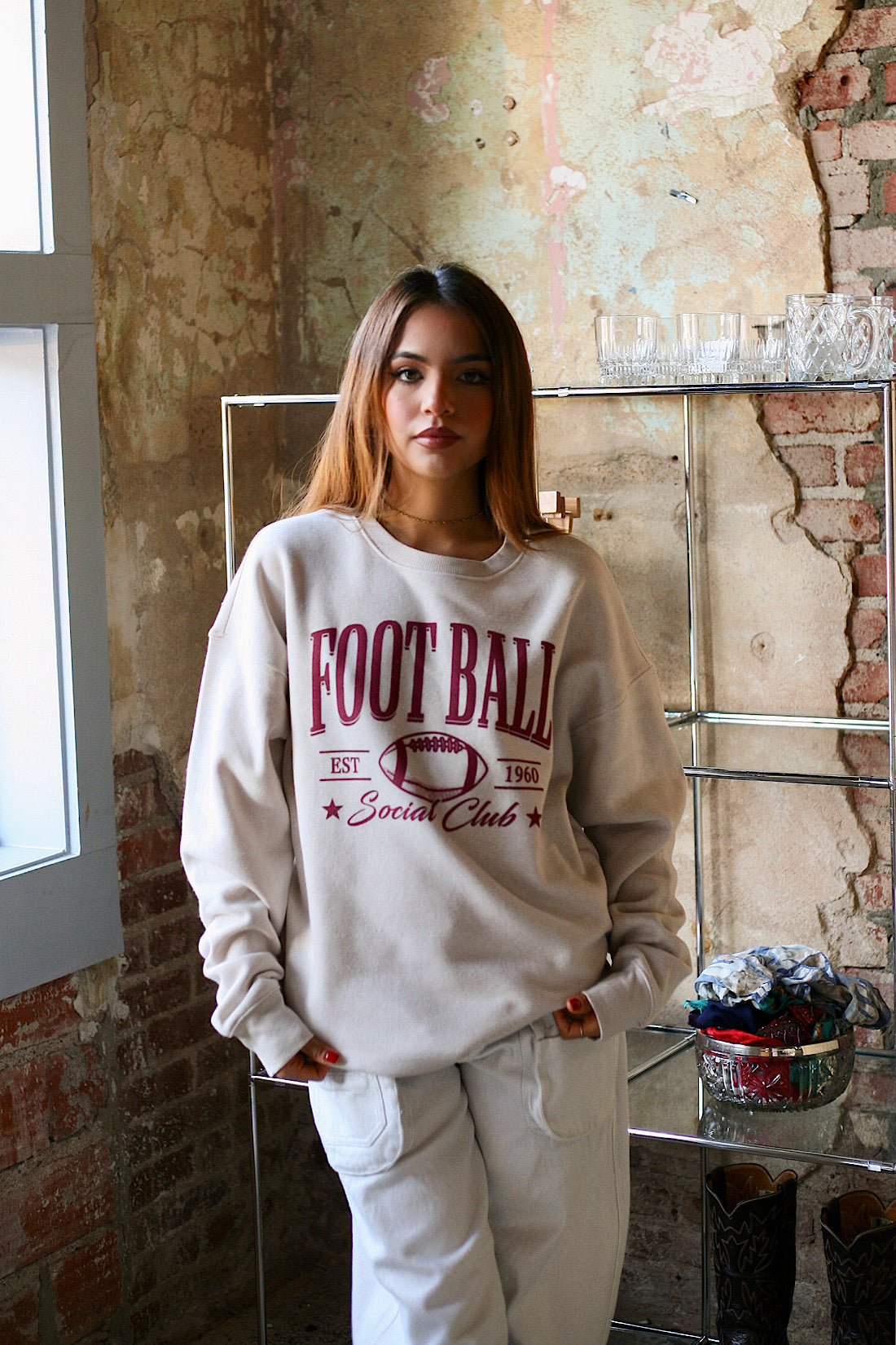 Football Est 1960 Crewneck