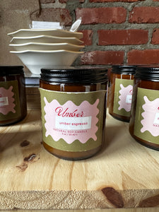Umber Espresso 8 oz - Signature Soy Candle