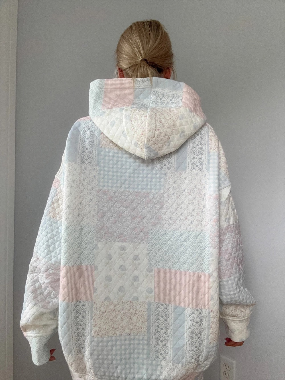 Olivia Quilted Hoodie