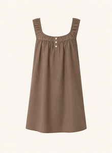 simple casual dress Finn Cotton Swing Mini Dress - 100% Cotton
