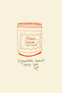 Umber Espresso 8 oz - Signature Soy Candle