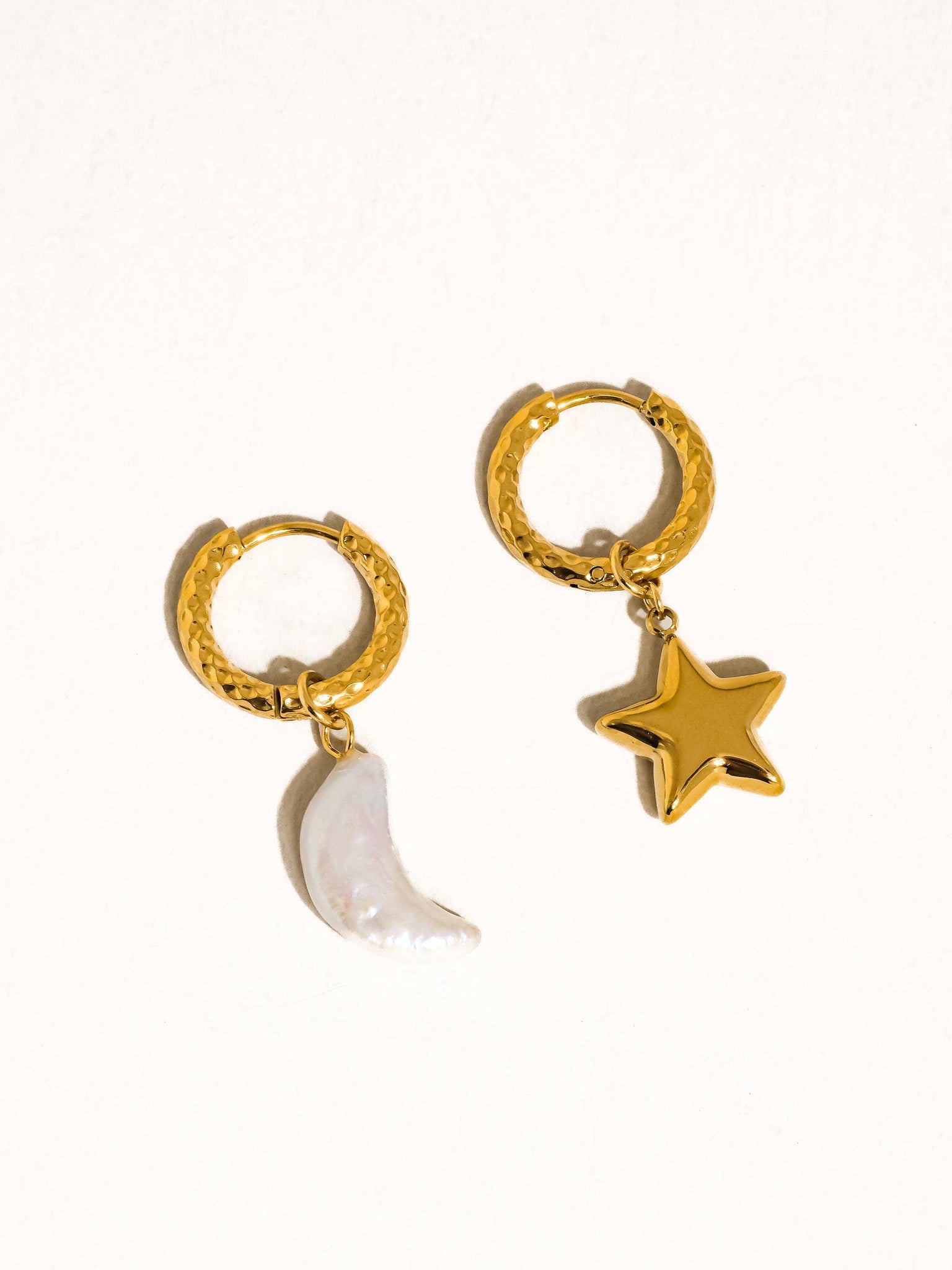 Luna Moon and Star Earring