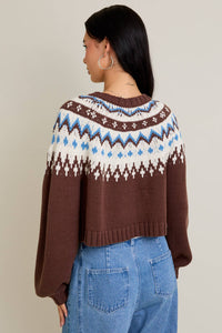 Cherry Raglan Cardigan