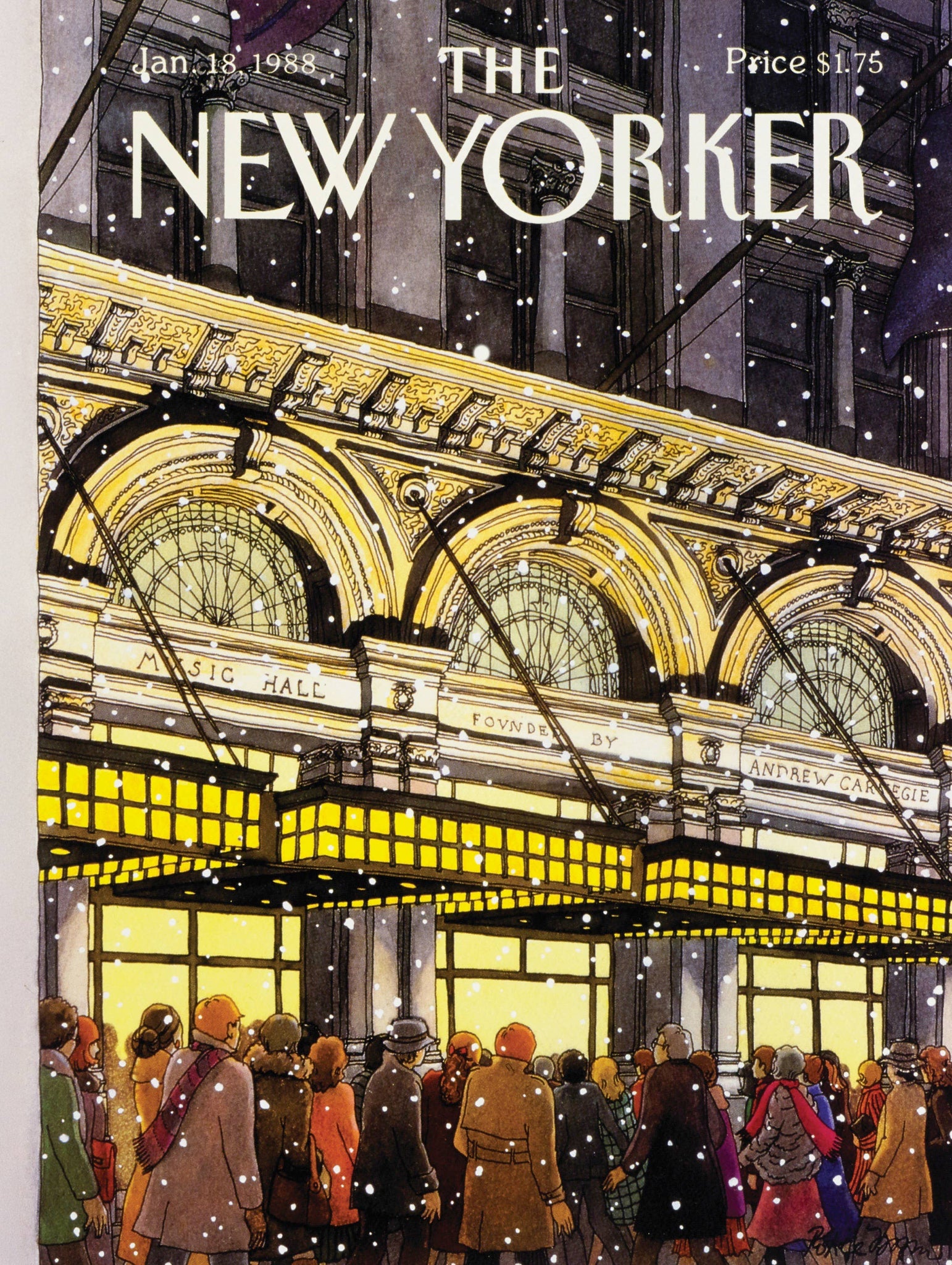 Carnegie Hall - 1000 Piece Jigsaw Puzzle