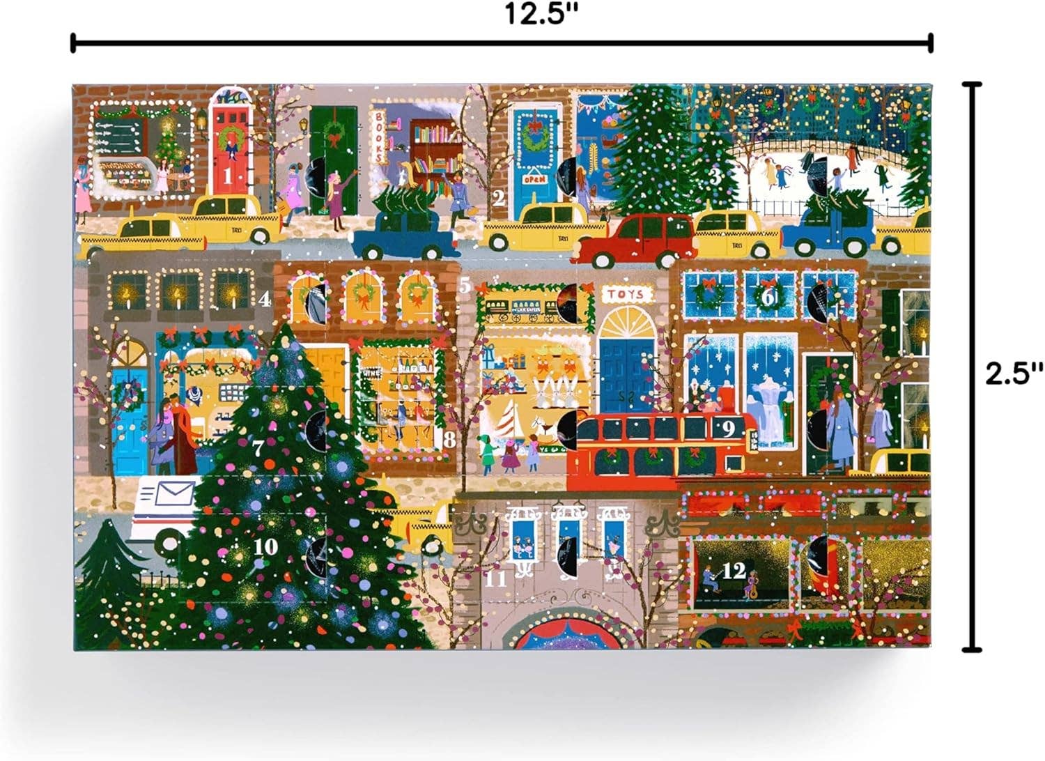 Winter Lights 12 Days of Puzzles Holiday Countdown