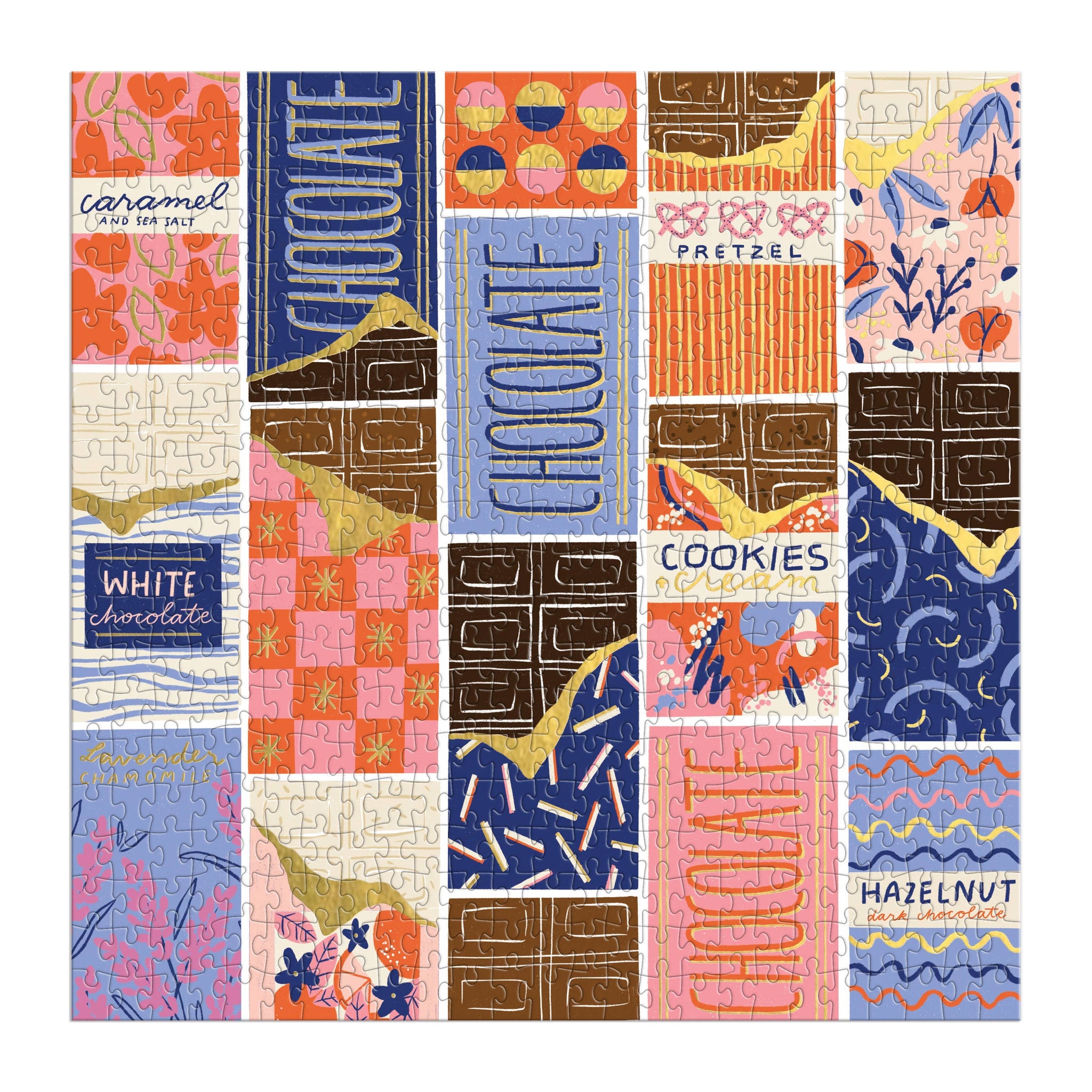 At the Chocolate Bar 500 Piece Foil Puzzle