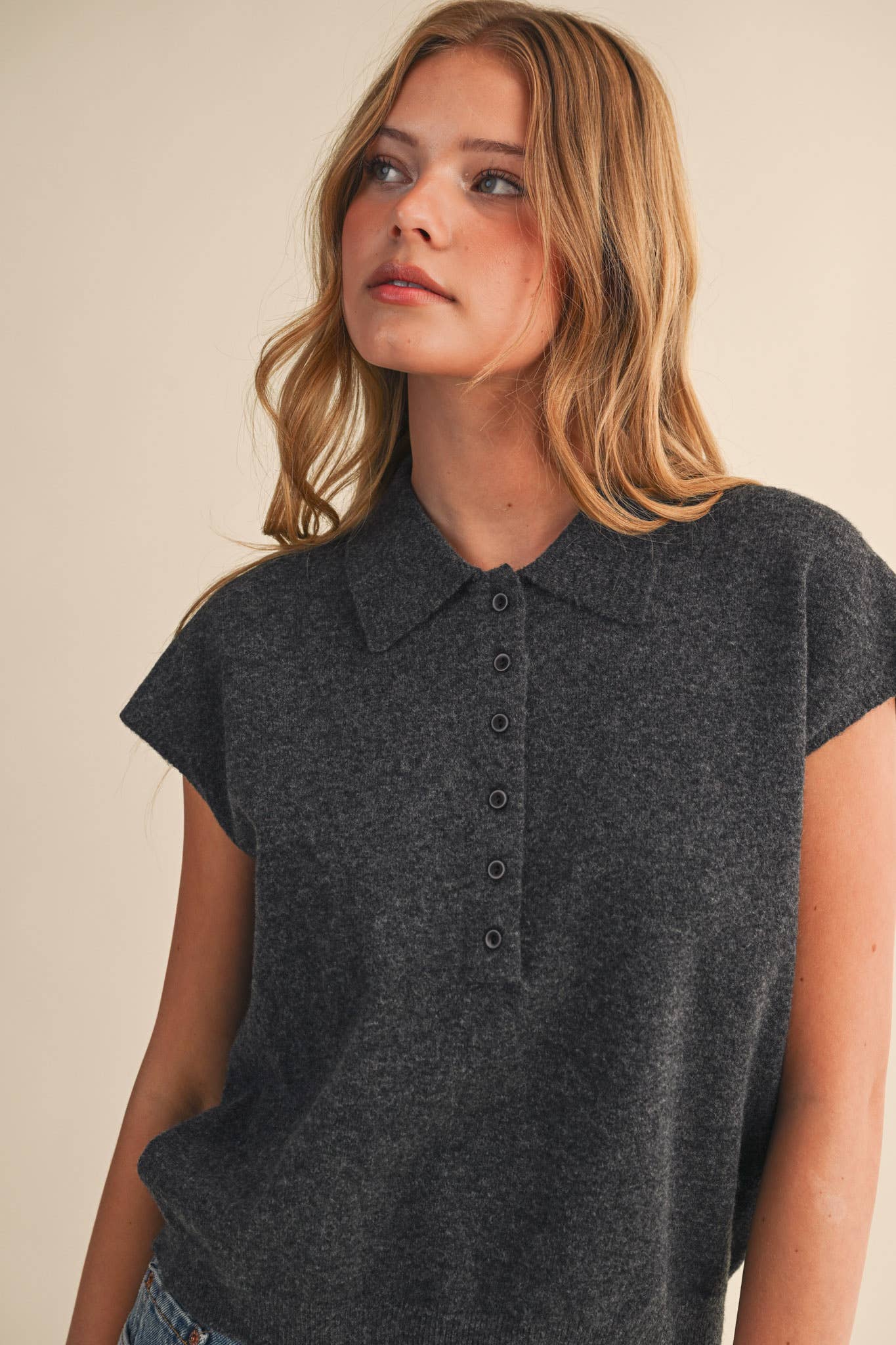 Suri Cap Sleeve Vest