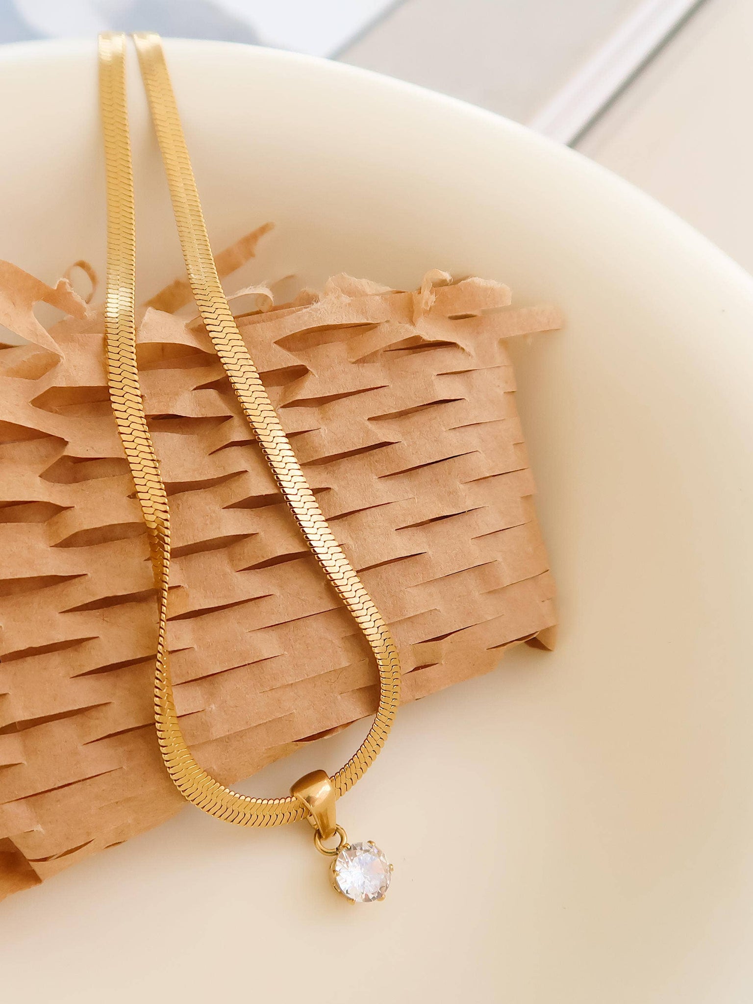 Blanche Pendant Necklace