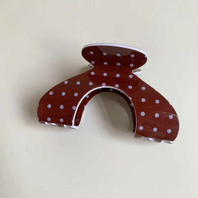 Polka Dot Hair Clip