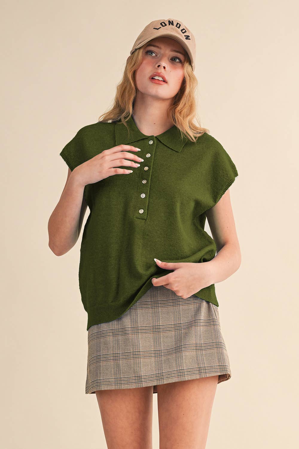 Suri Cap Sleeve Vest