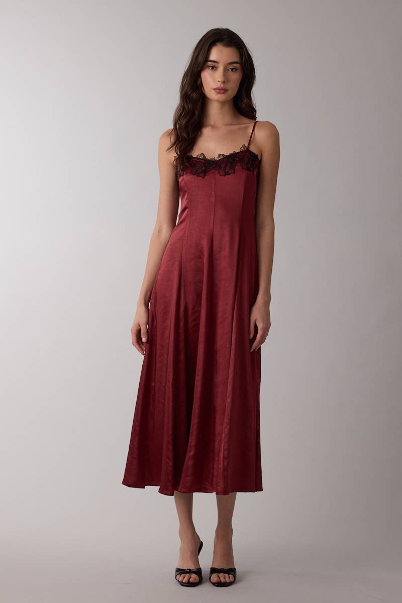 nina midi dress SAU LEE Nina Midi Dress, Pale Blue