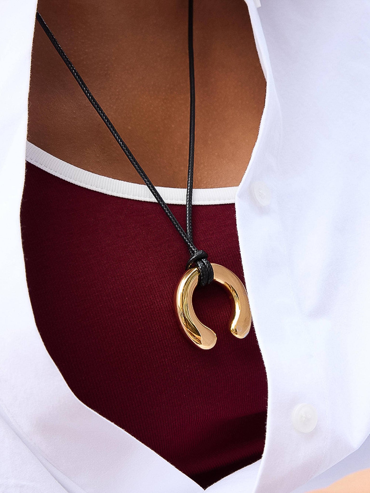 Alaia Horseshoe Necklace