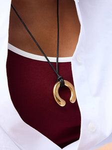 Alaia Horseshoe Necklace