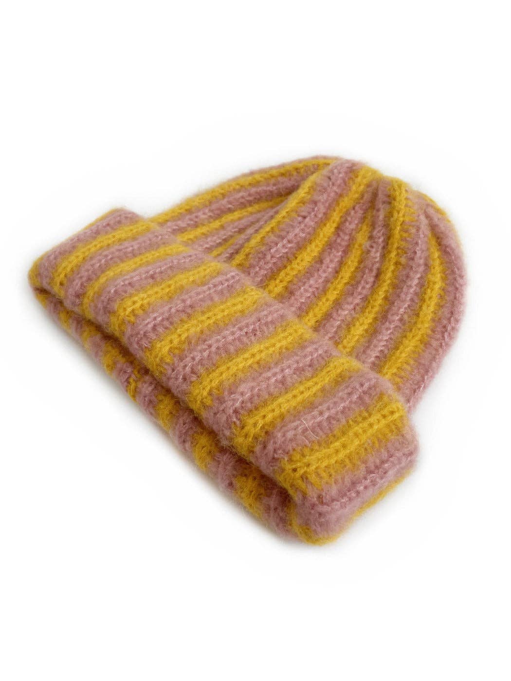 Teri Striped Wool Beanie