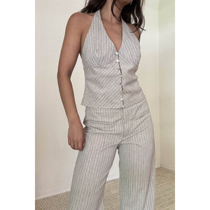 Solange Linen Vest